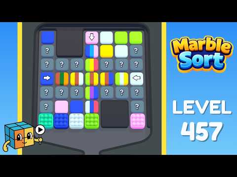 Marble Sort level 457 walkthrough video cover