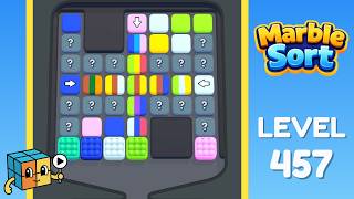 Marble Sort Level 457 (Hard) Walkthrough Solution