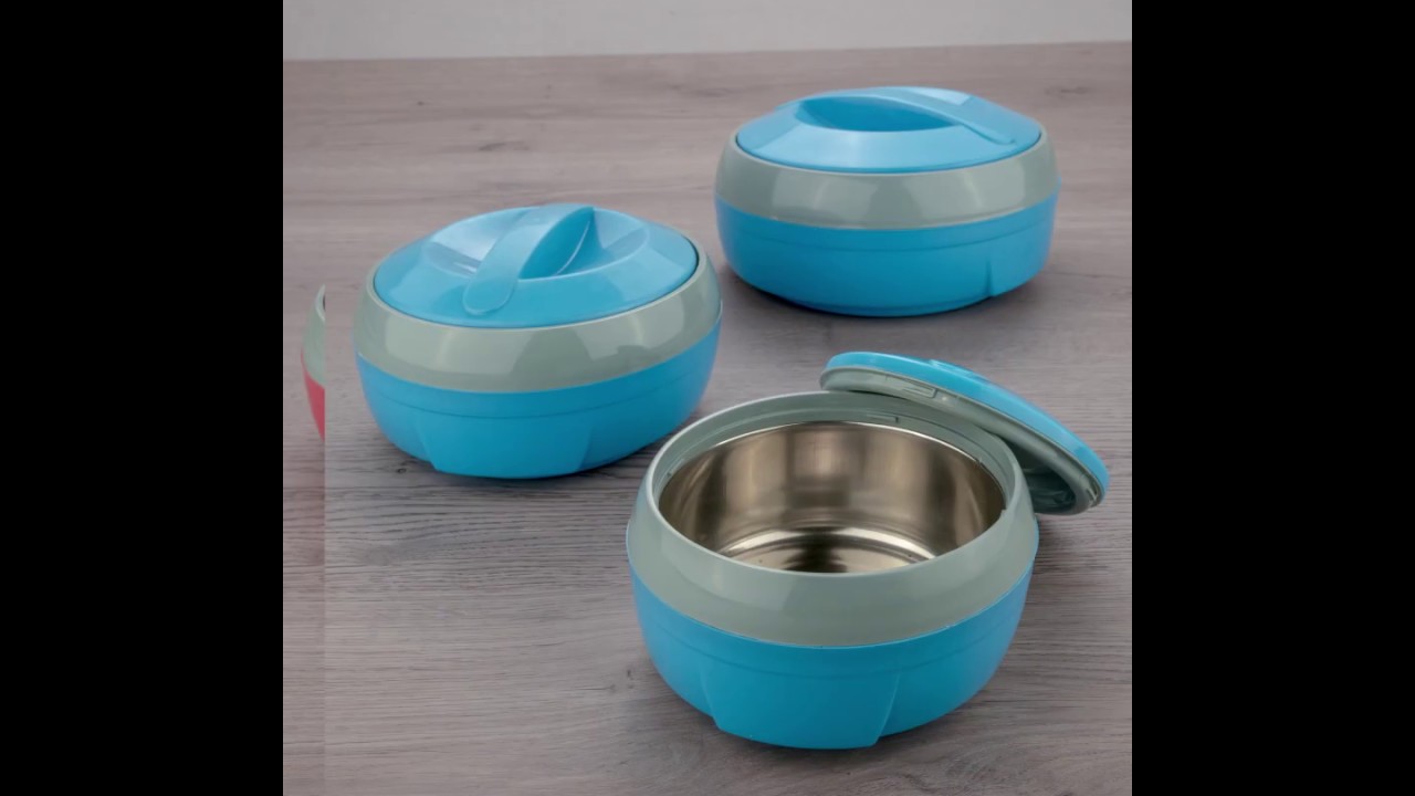 Big Bazaar | 3 Pc Casserole Set - Members Special Price Rs 99