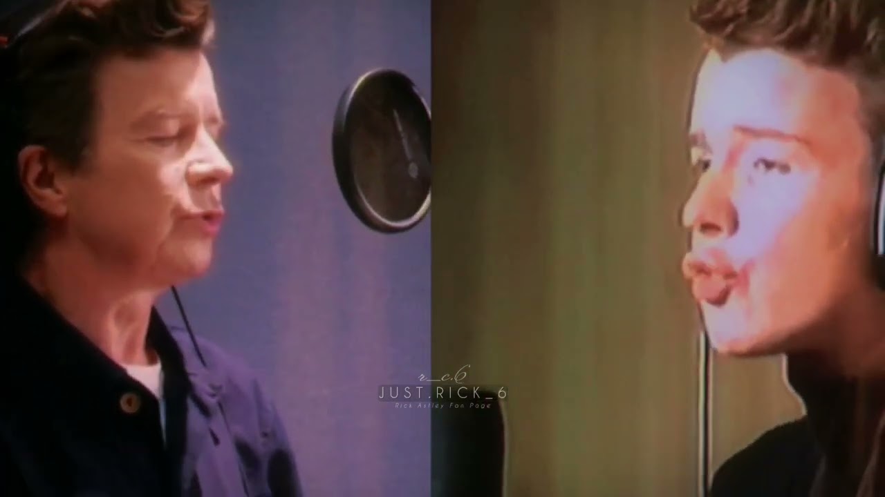 Rick Astley (Then & Now) Recording
