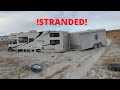 !OFF ROAD RECOVERY!  RV!! STRANDED... IN THE DESERT!