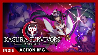 Kagura Survivors Endless Night - FULL PLAY (stage 1 complete)