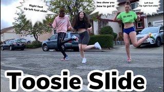 Drake Toosie Slide Dance Video Ft Sierra Sprague Courtney Sanderson