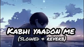 Kabhi Yaadon Me Aau - (Slowed   Reverb) | Abhijeet | Divya Khosla Kumar | Lofi | Relaxing beats.