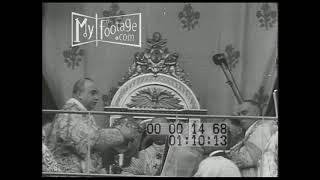 1939 Pope Pius XII Coronation
