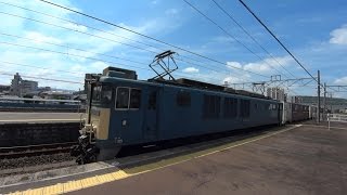 中央西線EF64牽引貨物列車1653ﾚ(2015.8.7)