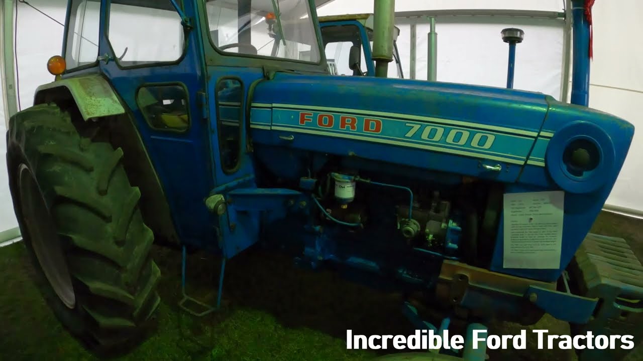 1975 Ford 7000 Dual Power Load Monitor 4.2 Litre 4-Cyl Diesel Tractor (94HP)