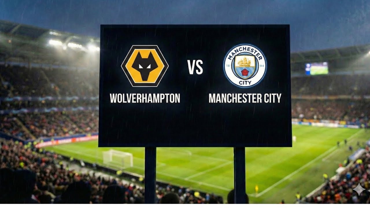 Manchester City vs Wolves