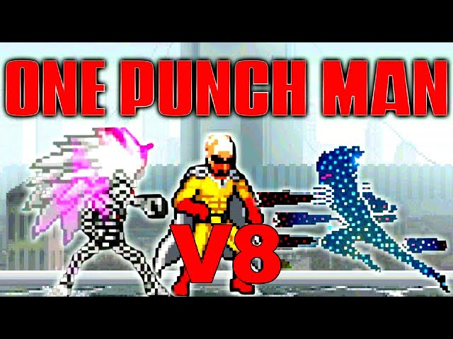 O melhor MUGEN do One Punch Man para ANDROID e PC fraco!!! 
