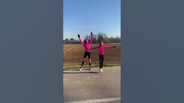 Training with my Ginevra #triathlete #runner #running #runningtips