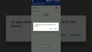 Detailed Bluetooth Connection-Android Studio Profile