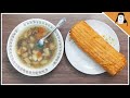 Шаверма + гречневый суп с мясом = топ трапеза