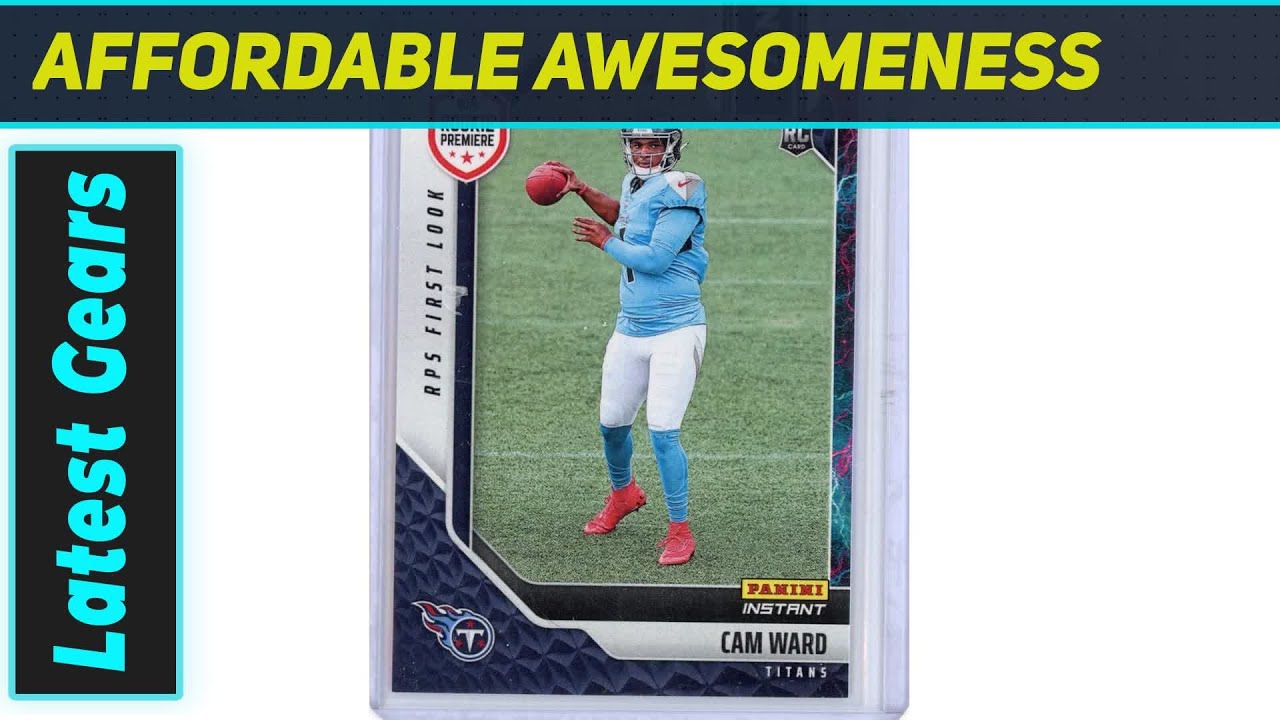 2025 Panini Cam Ward Rookie Card: The Lightning Strikes!