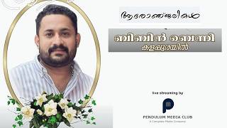 Funeral service of BIBIN BENNY. Kalappurayil House