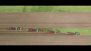 Сбор Лукового Урожая С Помощью John Deere Vss Amac Vru Xl