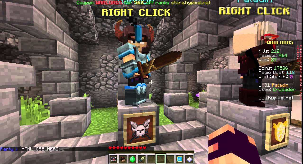 Hypixel Warlords (Server OverView)