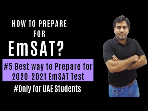 How to prepare for EmSAT- #5 Best way to Prepare for EmSAT  2020-2021 Test | Only for UAE Students