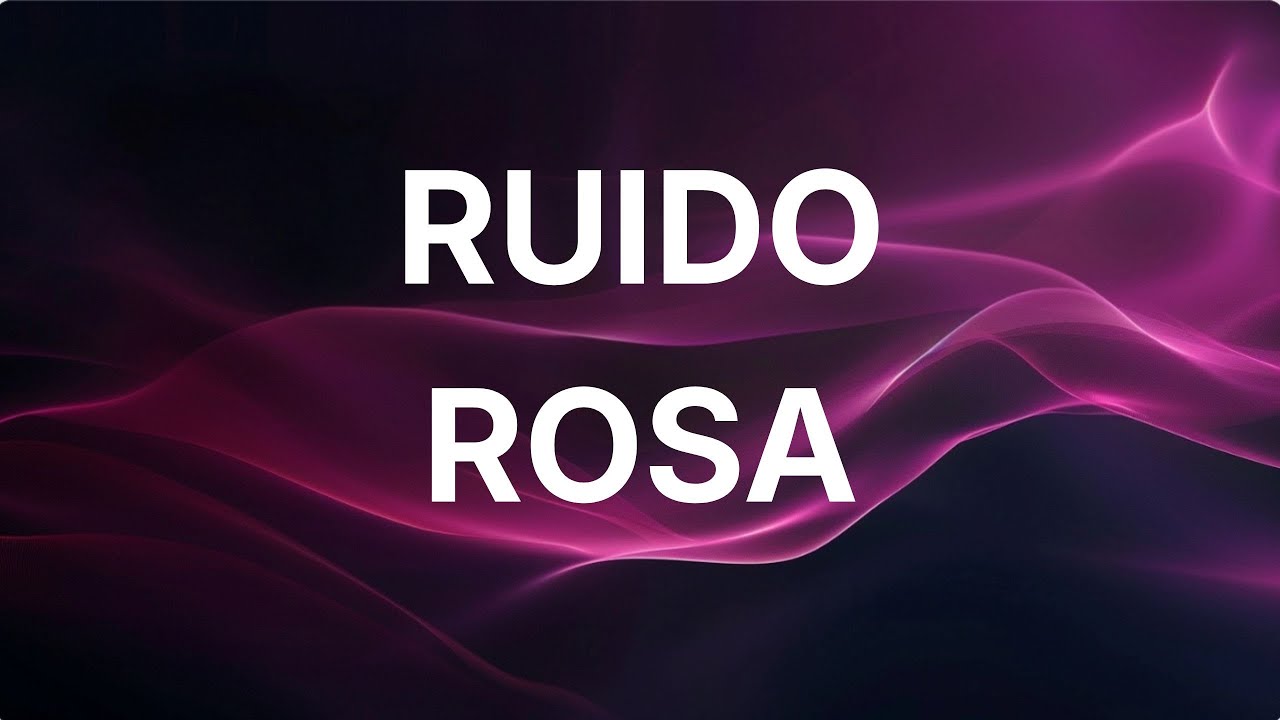 🌸 Ruido rosa para dormir profundamente | 10 horas | Sin música 🌙