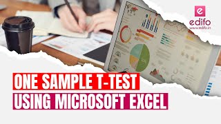 One Sample t-test using Microsoft Excel and interpretation of result in APA format.