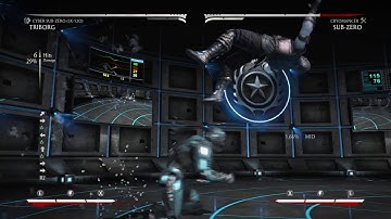 Cyber Subzero 38% Meterless Midscreen Combo (no bomb setups)