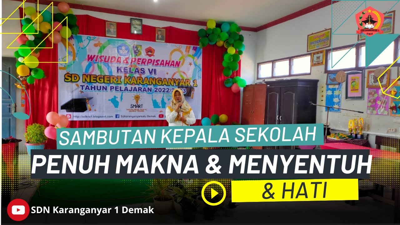 Sambutan Kepala Sekolah Penuh Makna & Menyentuh Hati