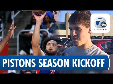 Detroit Pistons Fans Optimistic For New NBA Season