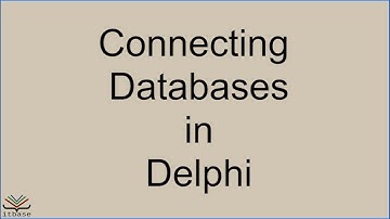 Delphi & MS Access