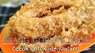 Cara membuat pisang goreng crispy super renyah