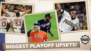 MLB's biggest playoff upsets! (aka absolute October MADNESS!)