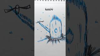 Shadow vs Light Stickman Evolution ⚫✨ #drawing #beginnerarttips #stickman