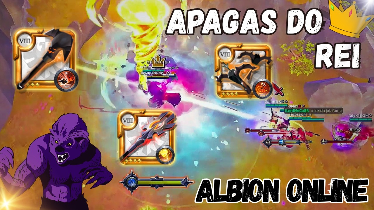 APAGAS ONE-SHOT | BLACKOUT OF KING | ALBION ONLINE - YouTube