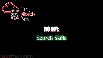 Search Skills | TryHackMe Walkthrough