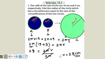 Class 10 Ch - 12, Areas Related to Circles  Exercise 12.1 question no 1 || NEW NCERT CBSE