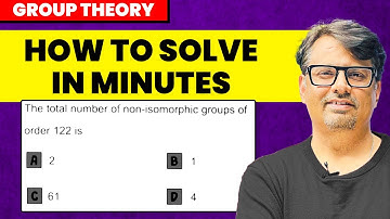 How to Find Number of Non Isomorphic Group? | Quick Solutions by GP Sir