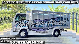 HARGA TRUK ISUZU ELF BEKAS MURAH || MULAI 50 JUTAAN || UPDATE TERBARU 2023 || JUAL BELI TRUK