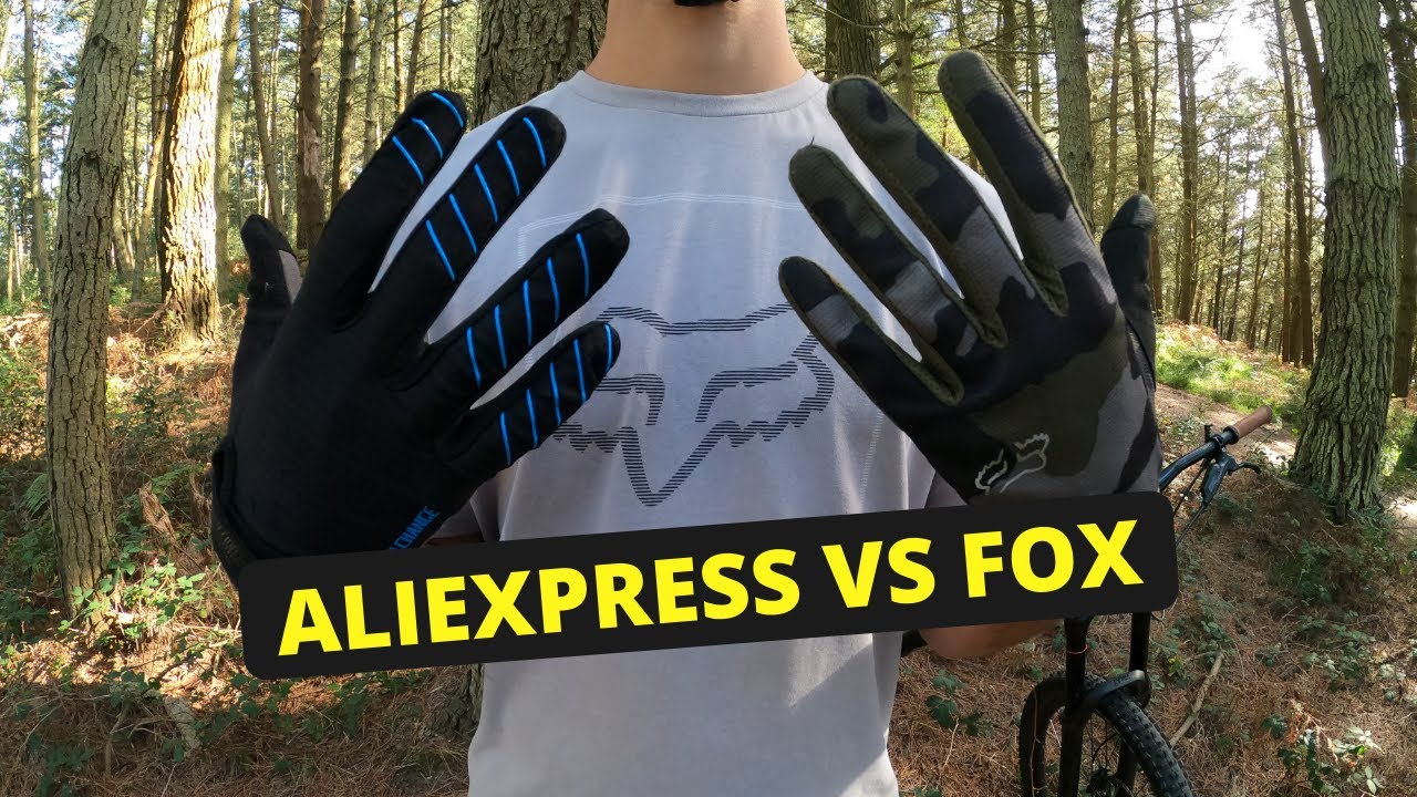 📢 Guantes MTB FOX ALIEXPRESS ¿Cuál es mejor? - YouTube