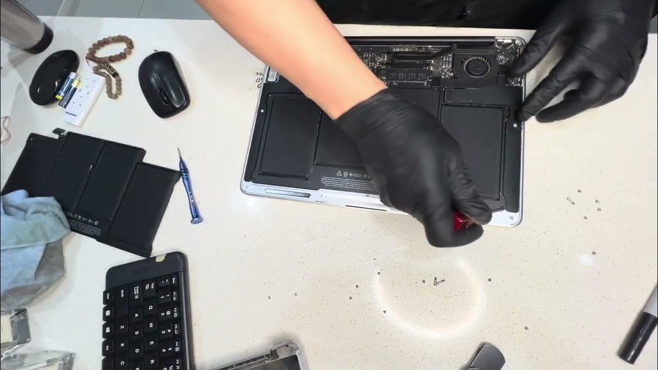 how-to-replace-battery-macbook-air-2011-2017-youtube