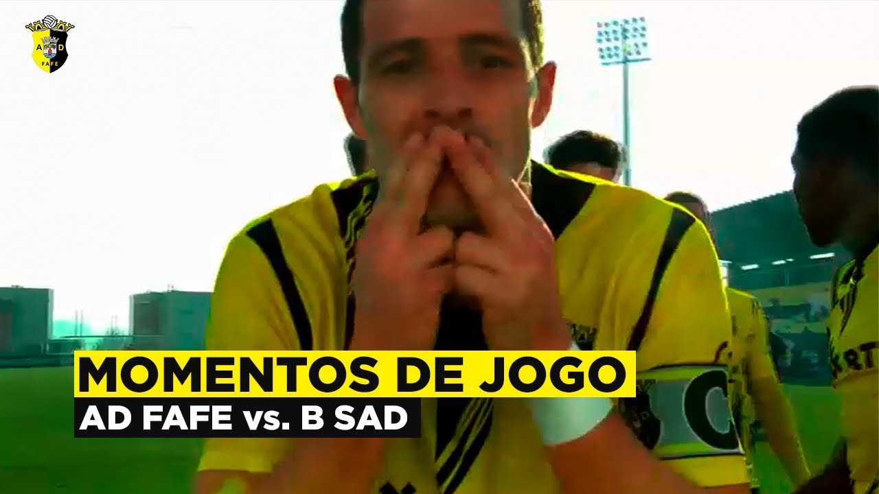 Momentos de Jogo: AD Fafe 2 - 3 B SAD (Ap. Prol.) | Taça de Portugal Placard 20/21