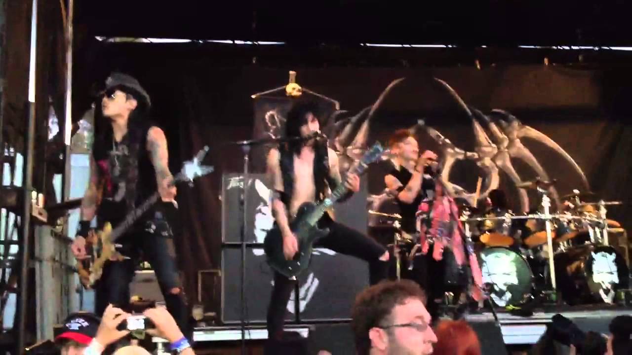 Black Veil Brides Warped Tour 2013 Youtube