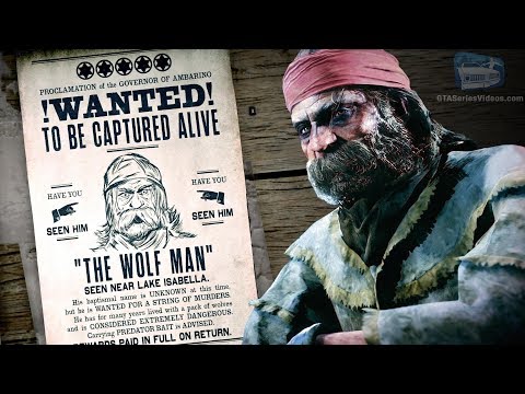 Red Dead Online Legendary Bounty #2 - The Wolf Man - Bear Attack (5-Star Difficulty - Solo)