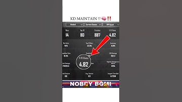 HOW TO INCREASE KD IN BGMI!! 🧠‼️ #bgmi
