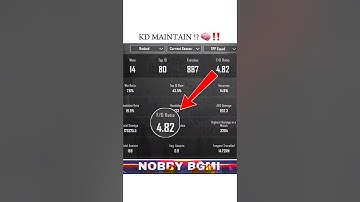 HOW TO INCREASE KD IN BGMI!! 🧠‼️ #bgmi