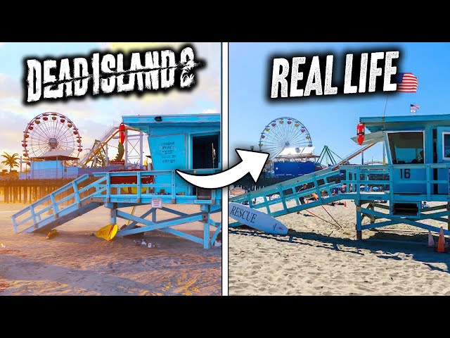 Dead Island 2 Player Compares Game Locations with Real World LA