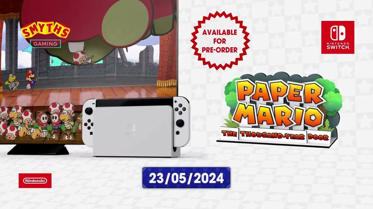 Paper Mario The Thousand-Year Door Nintendo Switch Smyths Toys UK
