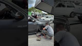 TIRANDO A BRUTA DO PÁTIO!