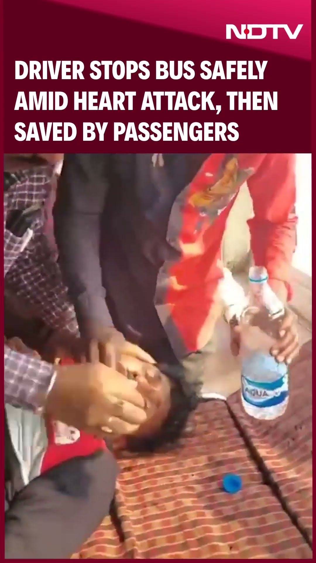 Jharkhand News: Driver Stops Bus Safely Amid Heart Attack, Then Saved By Passengers