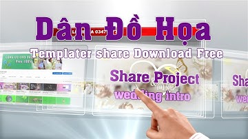 Share After Effects Templates - Video Intro | Dân Đồ Họa
