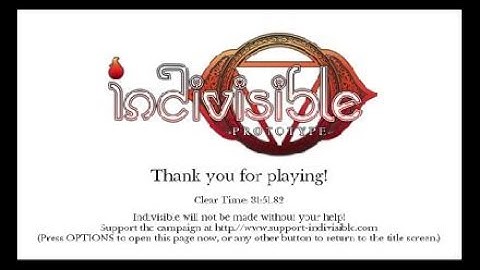 Indivisible Prototype demo gameplay