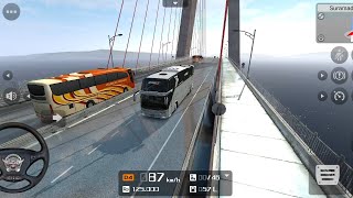 Bus Simulator Indonesia AirJet 3 Bus Drive Top Speed 200KM Above Android Mobile Gameplay 2023 screenshot 5
