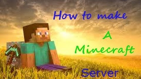 How to make a Minecraft bukkit server!